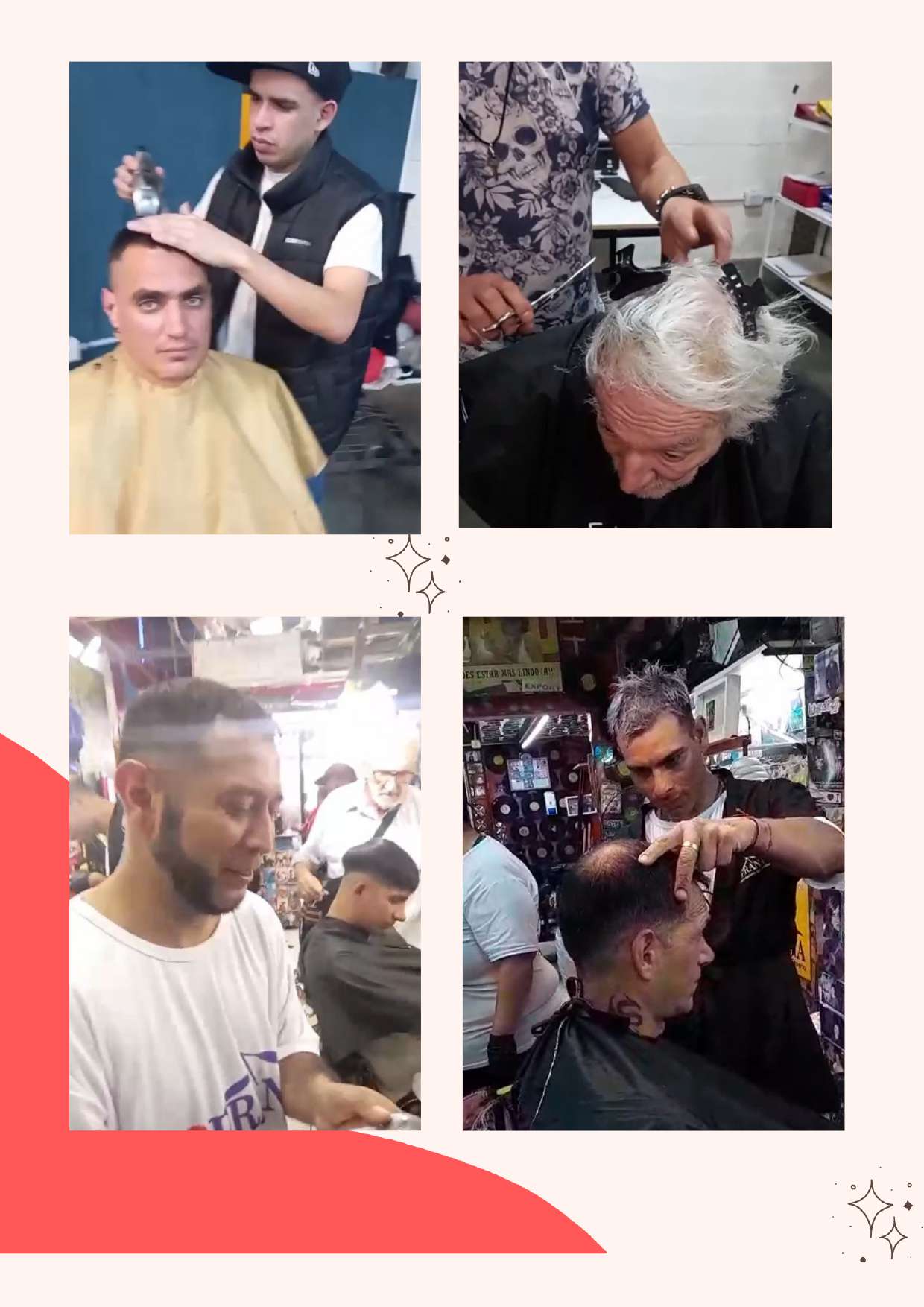 Barbering classes at the MetPrana workshop
